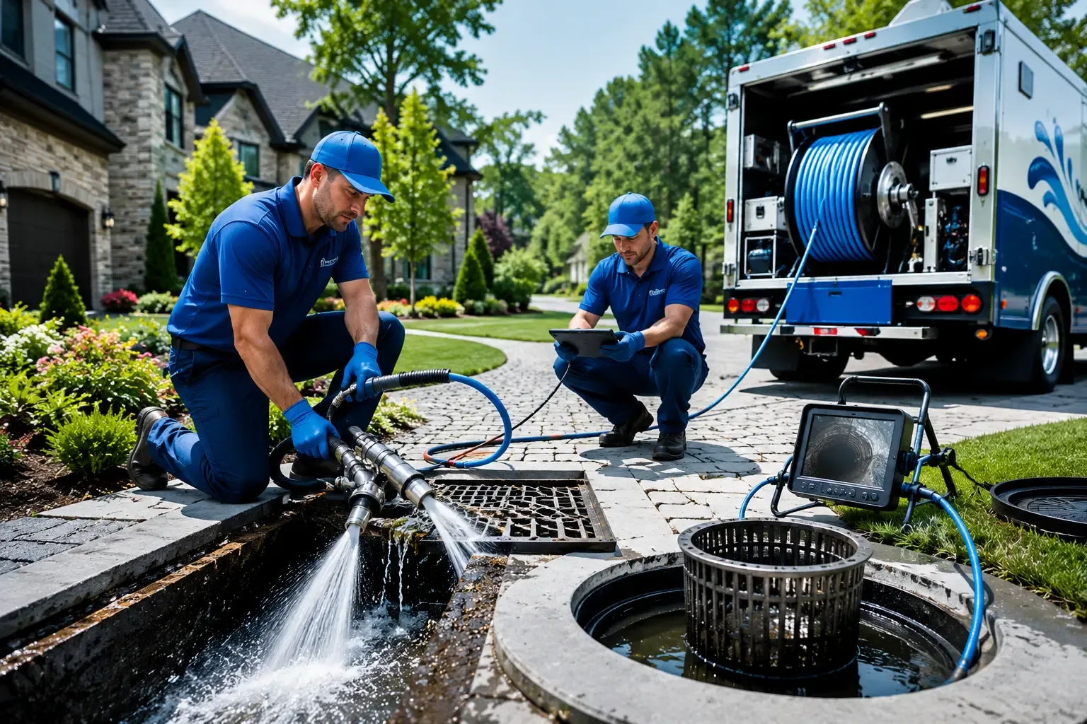 Local outdoor drain cleaning professionals in Bynum, TX